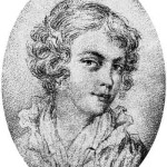 Мария Протасова. Рис. В.А. Жуковского. 1811 год.