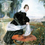 Брюллов К. Портрет Е.П. Салтыковой, 1834 год